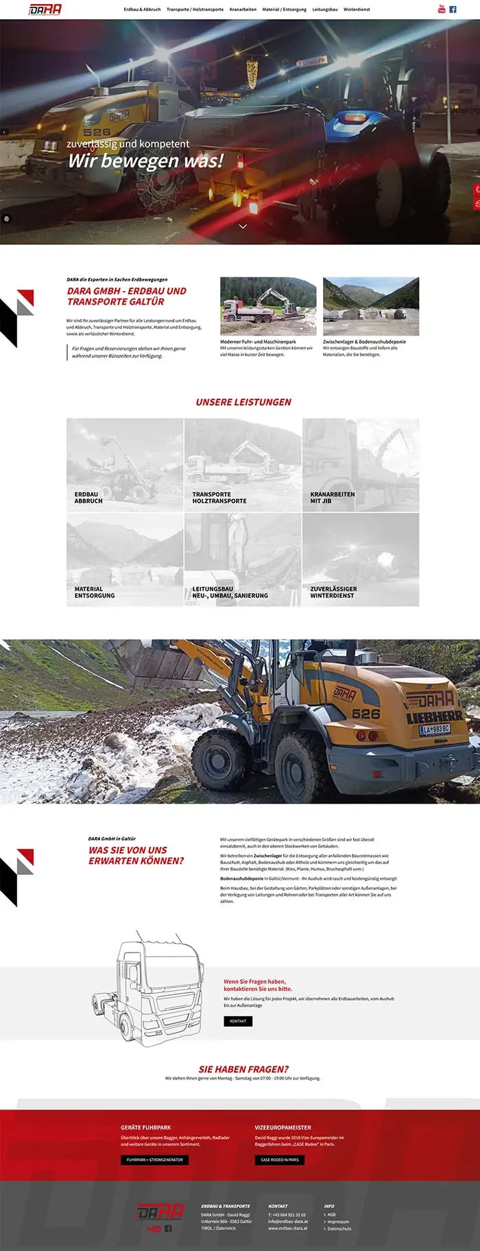 DARA Erdbau und Transporte