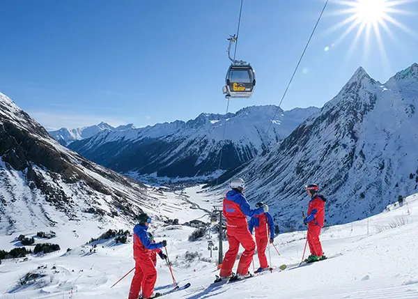 Visual der Website Schi- Snowboardschule Galtür