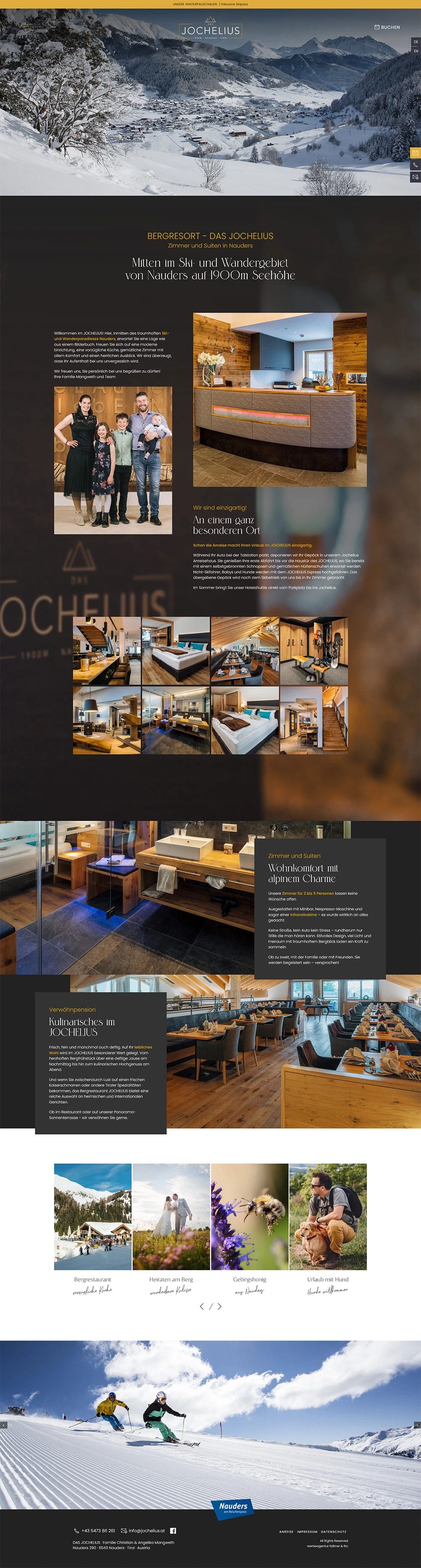 Website-Vorschau Bergresort JOCHELIUS